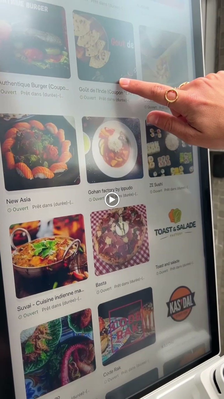Paris Food Club menu 1