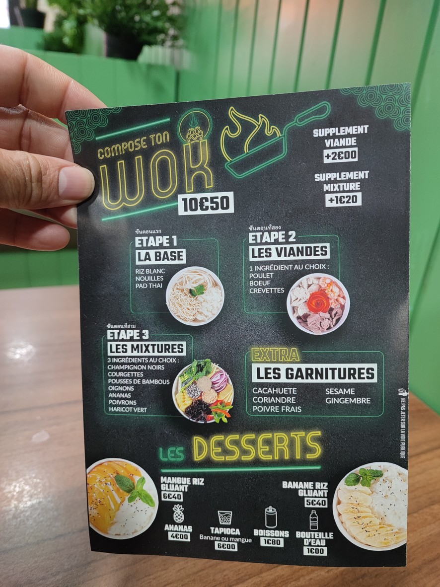 Bangkok Factory Saint-Maur-des-Fossés menu 4