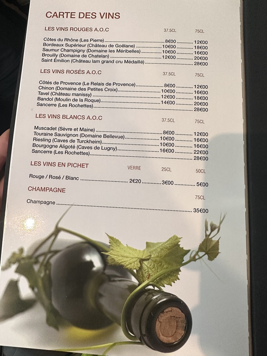 Yokoron menu 3