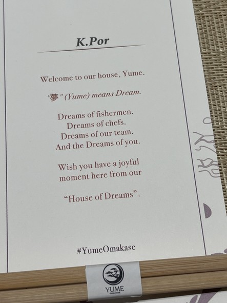Yume Omakase Bangkok