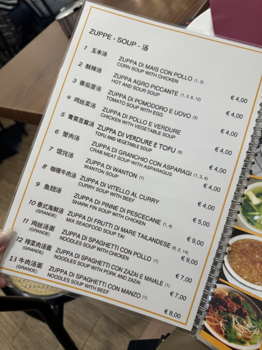 Ristorante Cinese Wang xiang lou menu 2