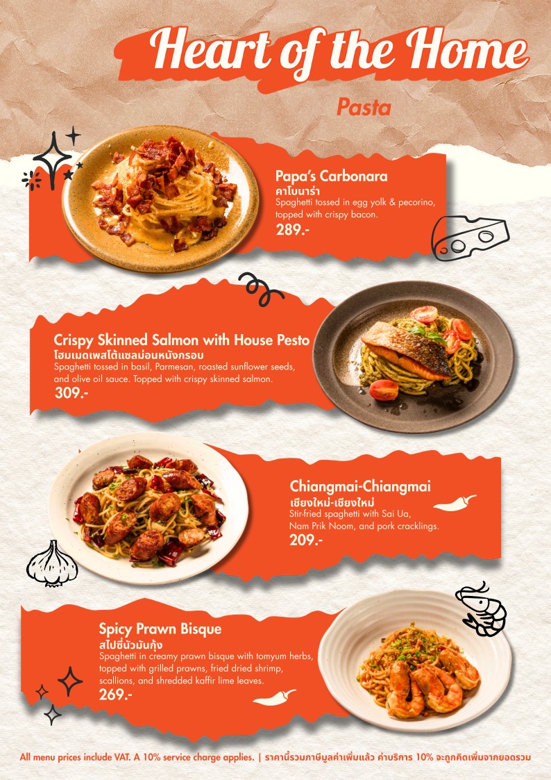 Pyper’s Pasta menu 3