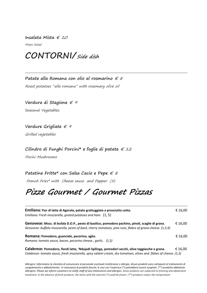 Ristorante Cotto - Dharma Group menu 8
