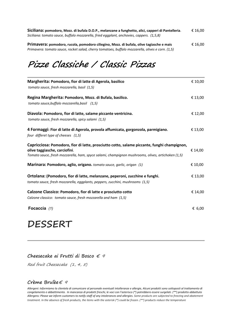 Ristorante Cotto - Dharma Group menu 9