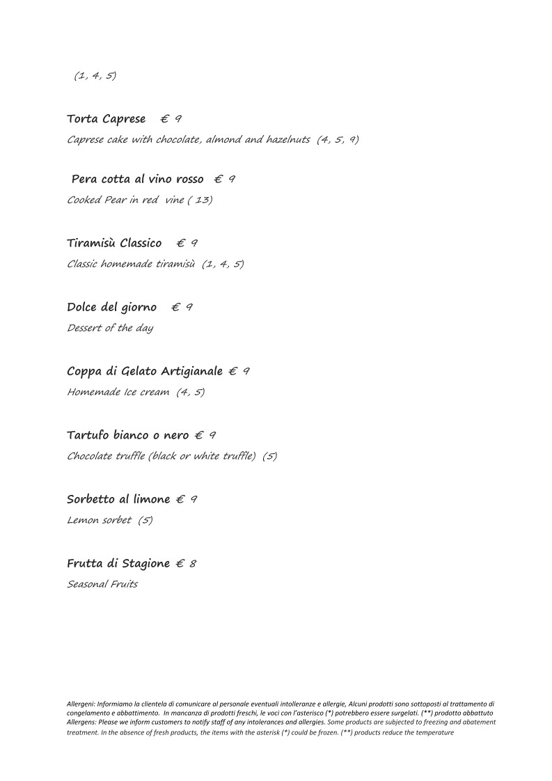 Ristorante Cotto - Dharma Group menu 10