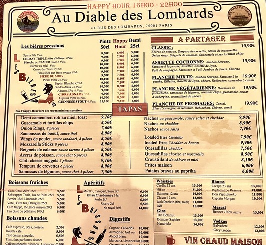 Au Diable des Lombards