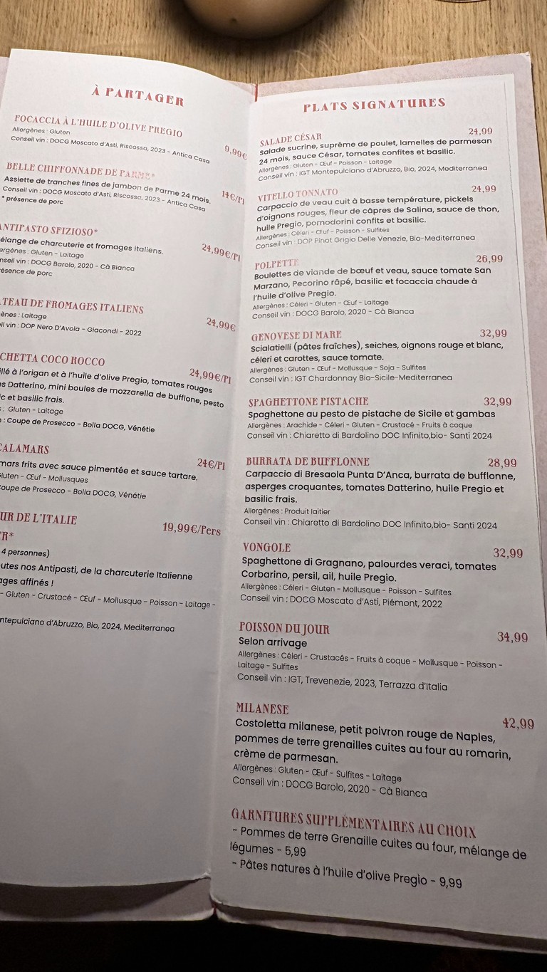 Coco Rocco menu 2