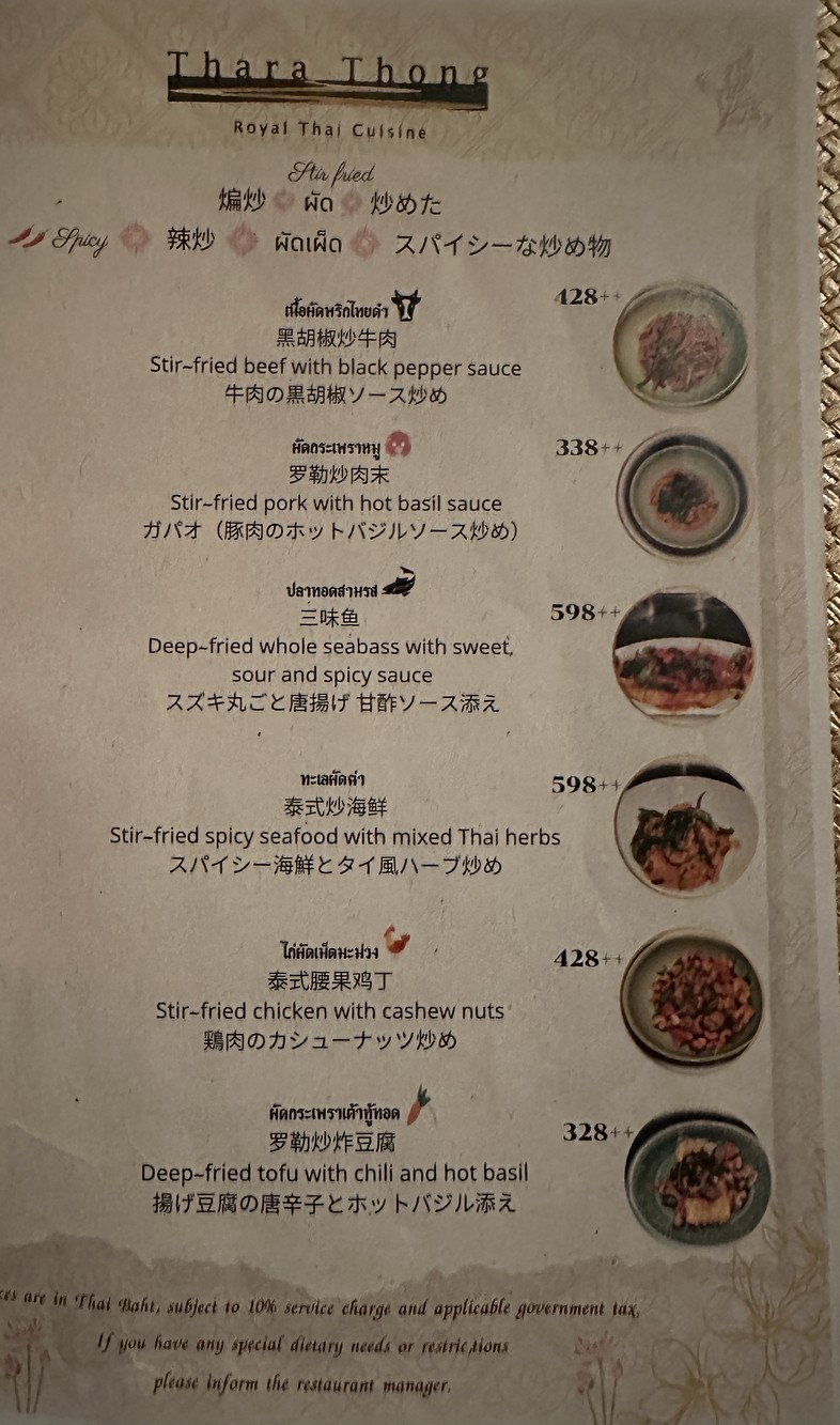 塔拉通 menu 6