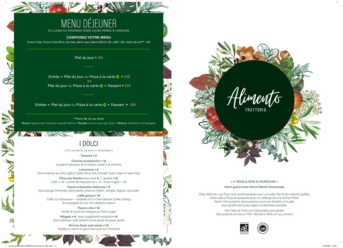 Alimento menu 1