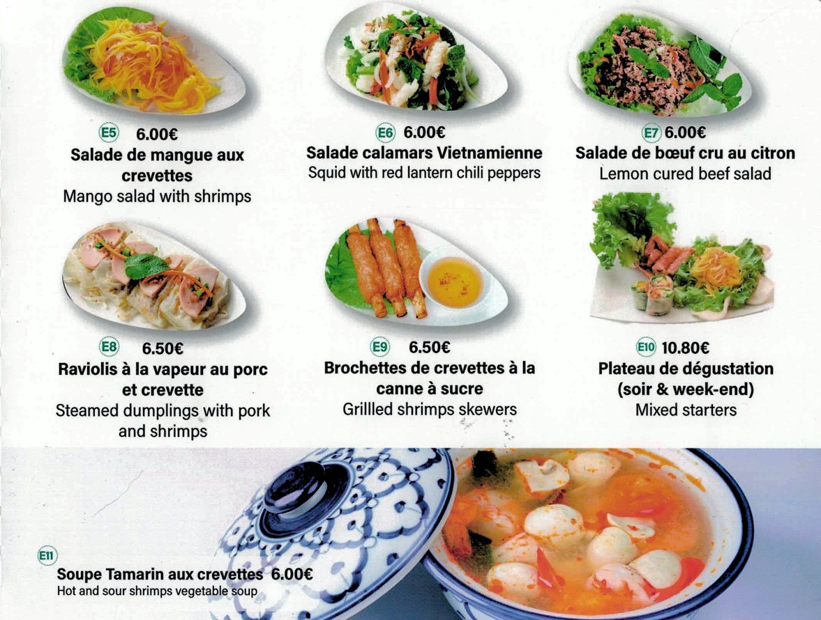 Vietnam Kitchen menu 1
