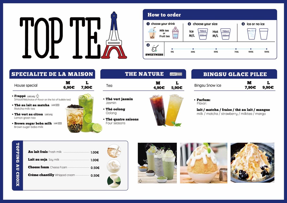 TOP TEA menu 1