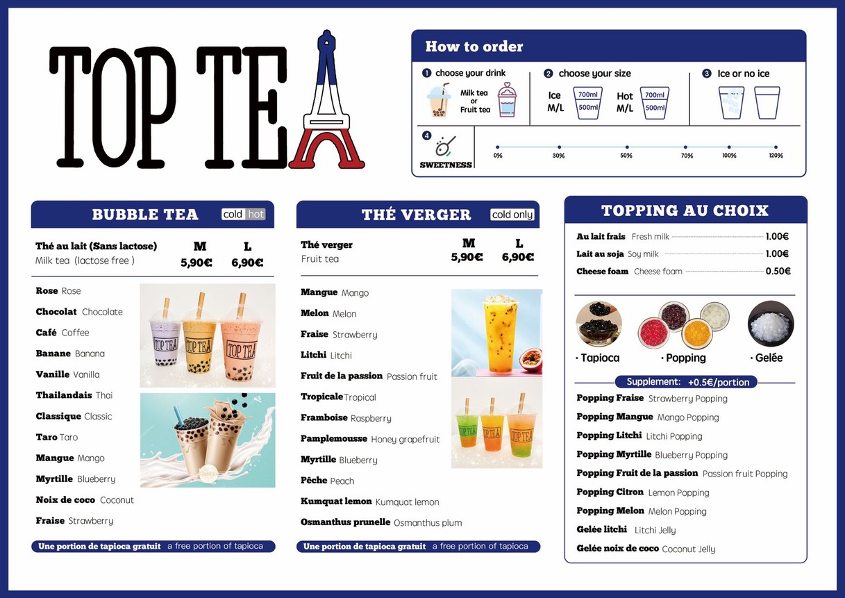 TOP TEA menu 2