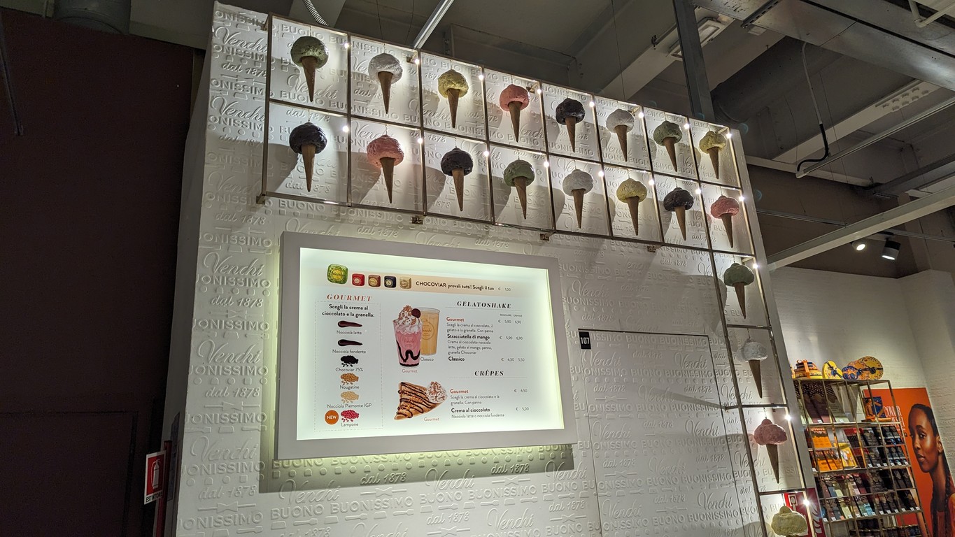 Venchi Cioccolato e Gelato, Eataly Roma Ostiense menu 3
