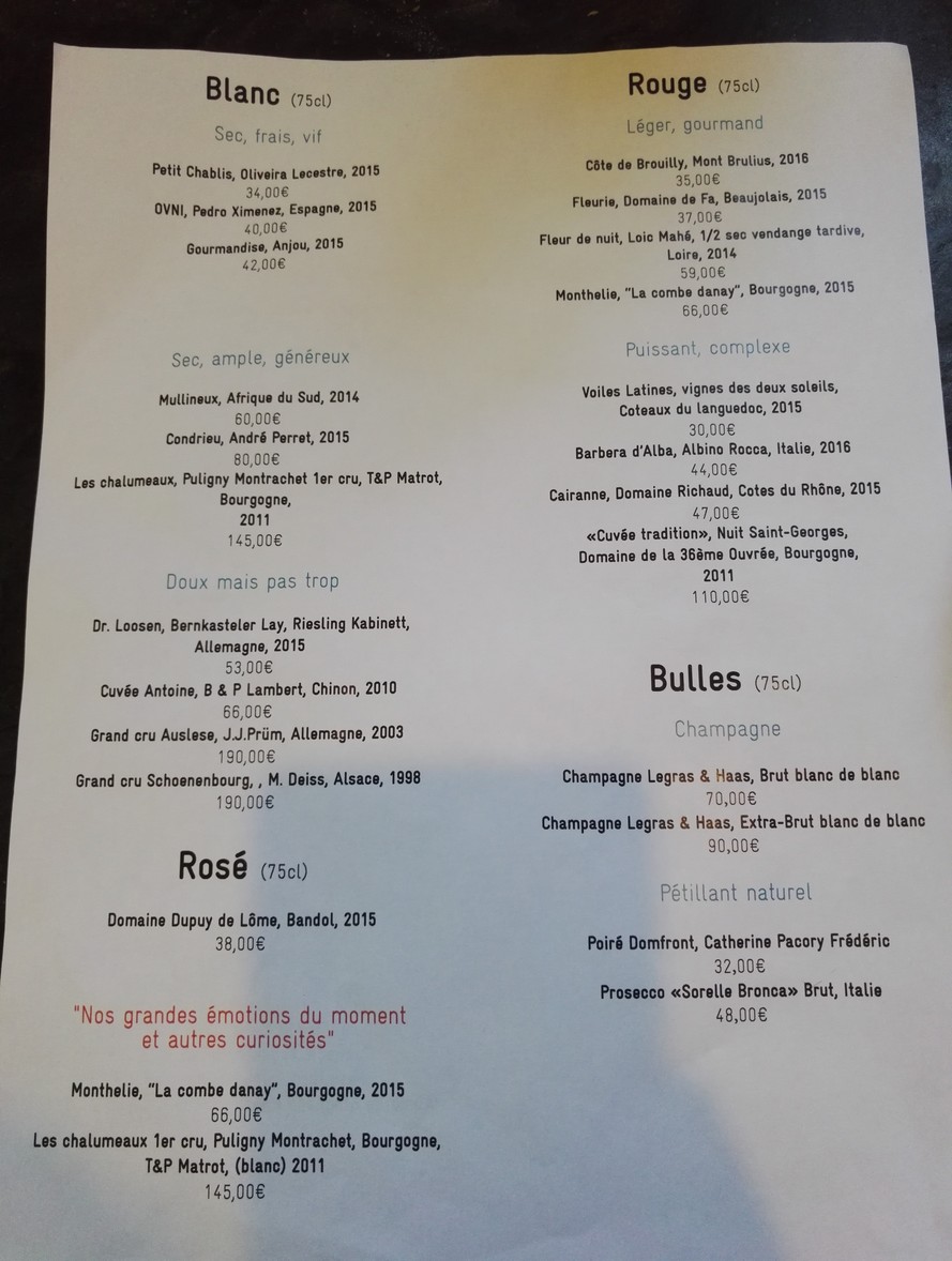 Dessance menu 4