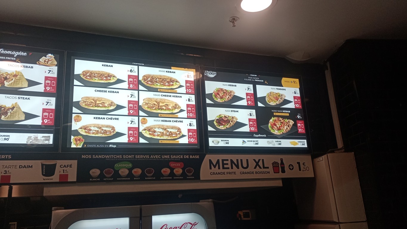 KEBAN - Authentic Kebab Bagnolet menu 3