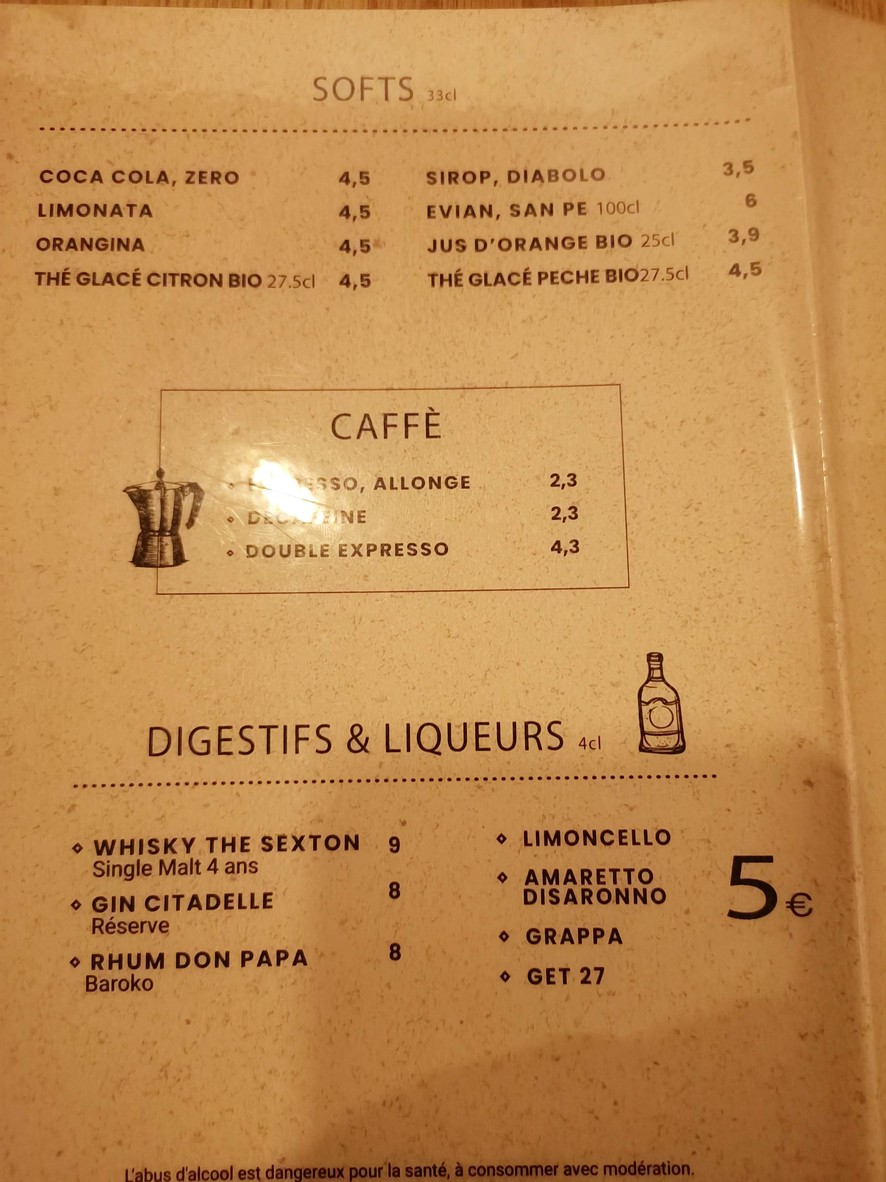 Gustino Pizza menu 3