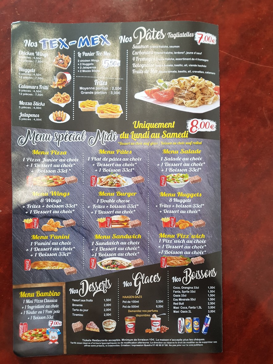 Mix gourmand menu 2