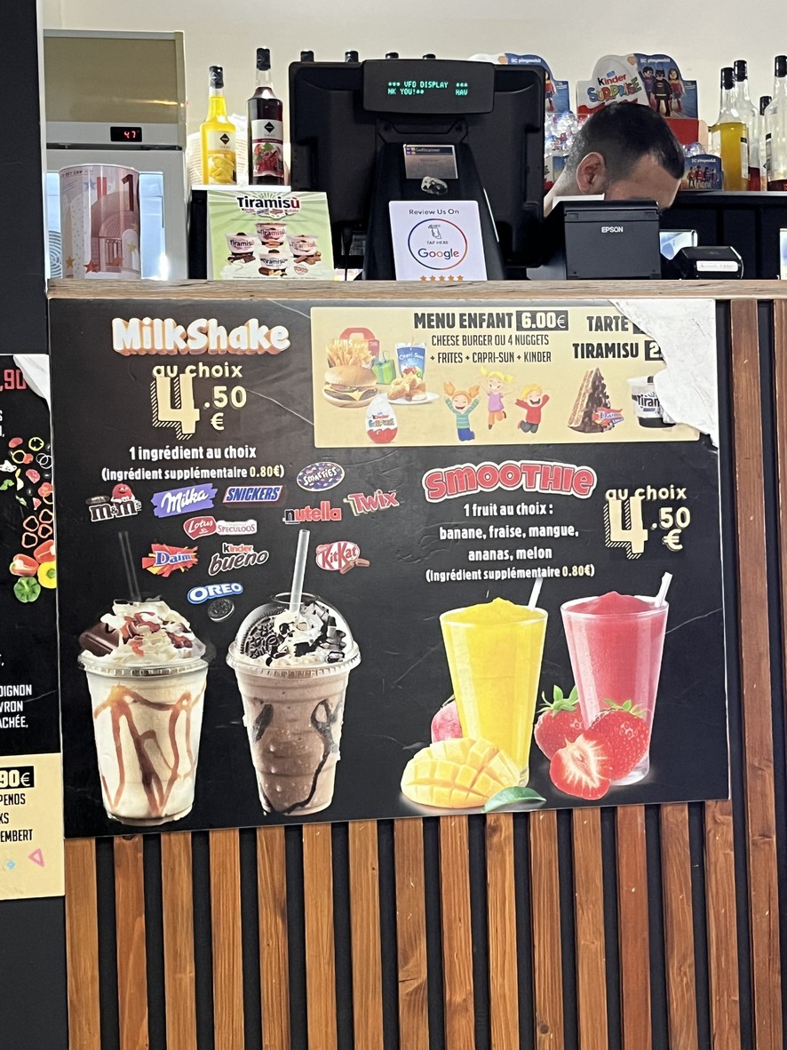 Mister cook menu 4