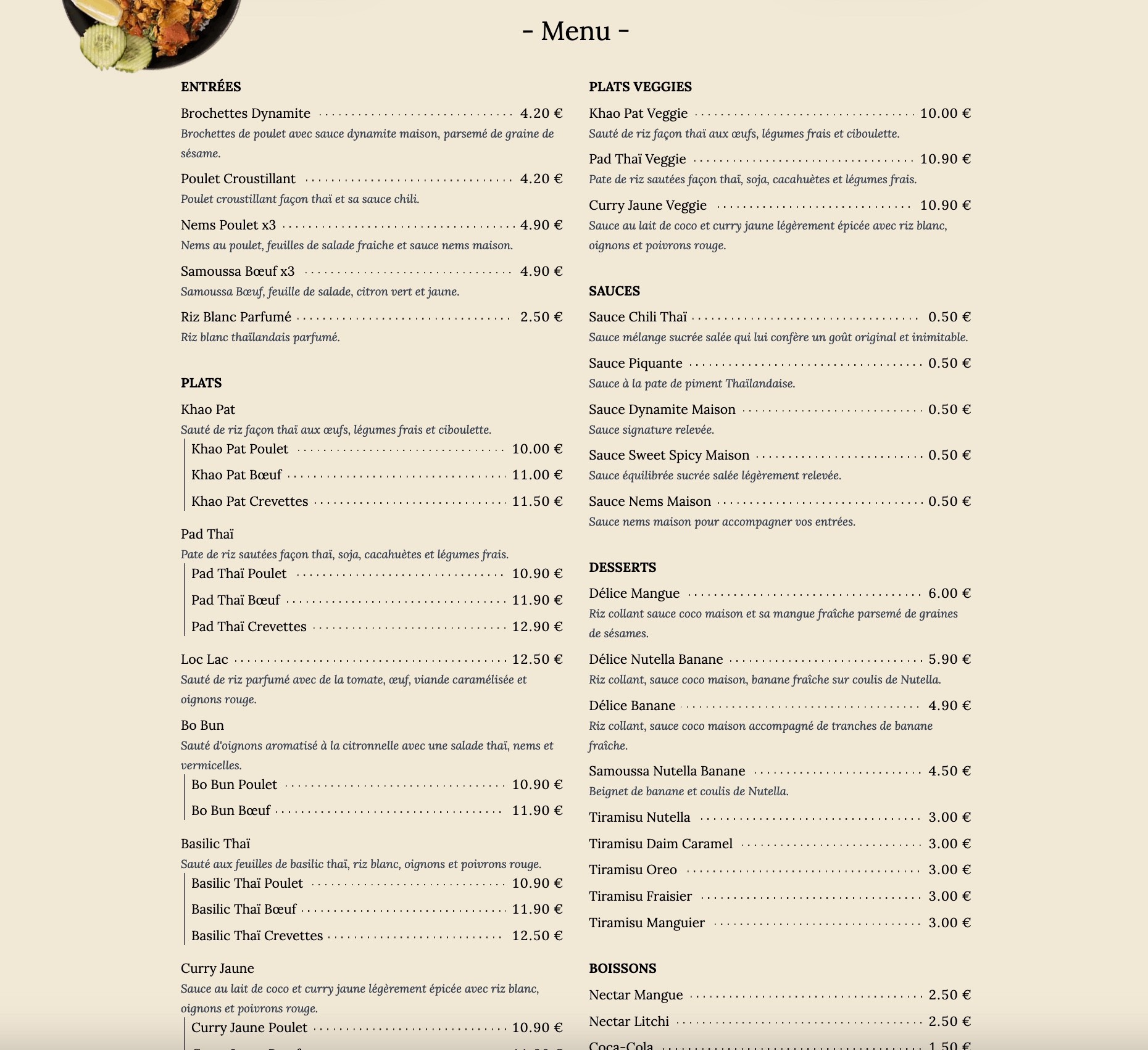 Menu image 1