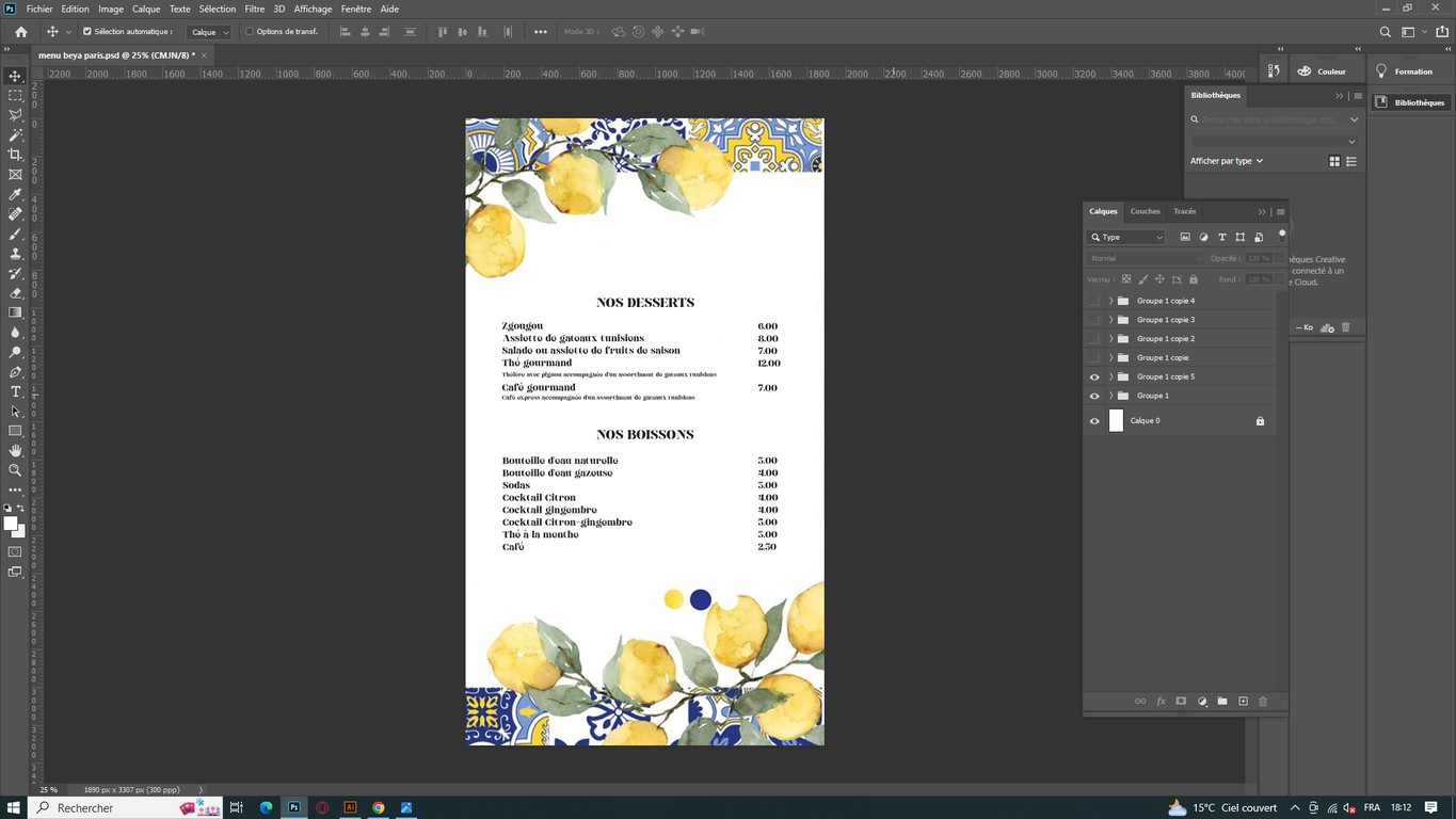 Restaurant Beiya menu 4