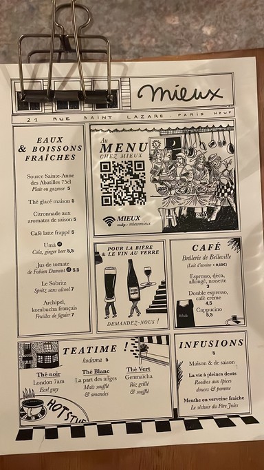 Restaurant Mieux Paris 9