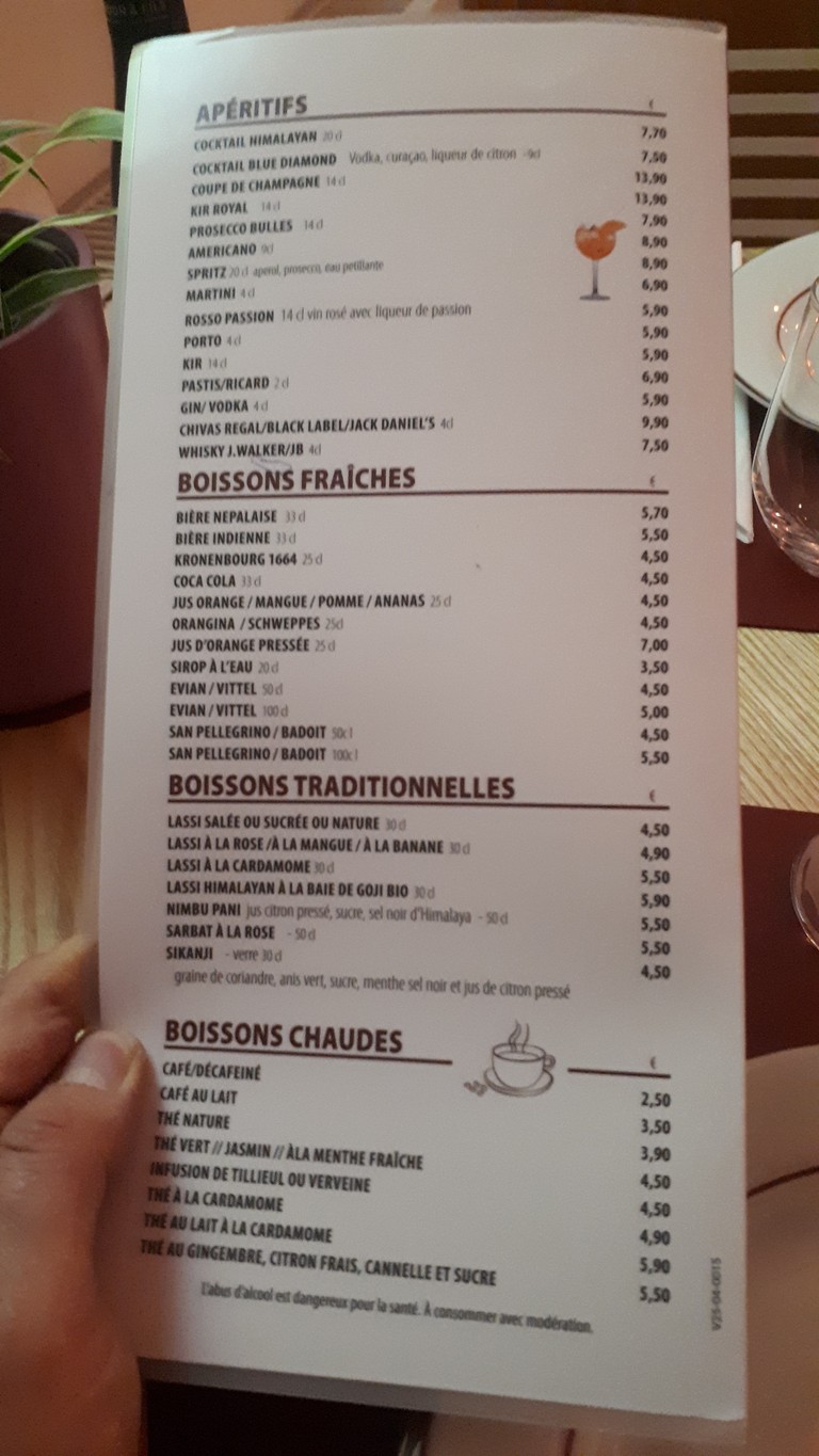 The Himalayan menu 8
