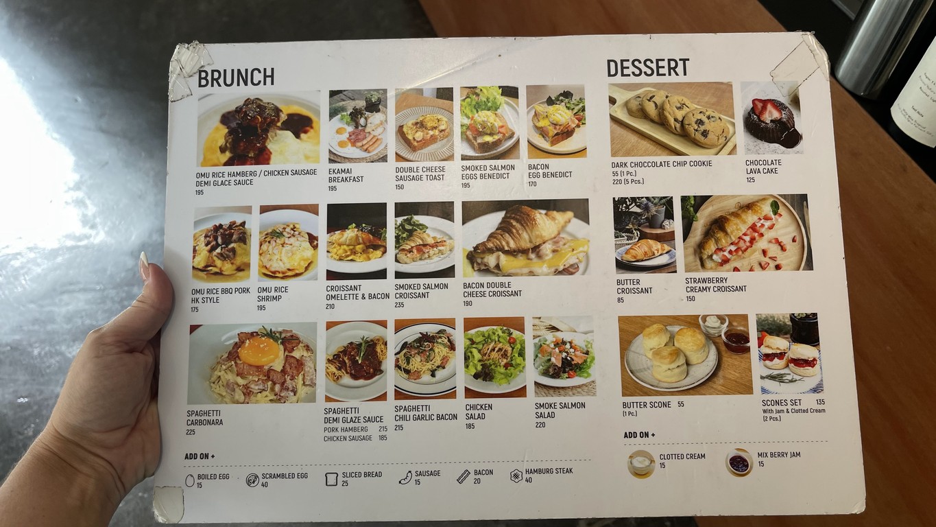克雷兹阿波特咖啡馆 menu 1