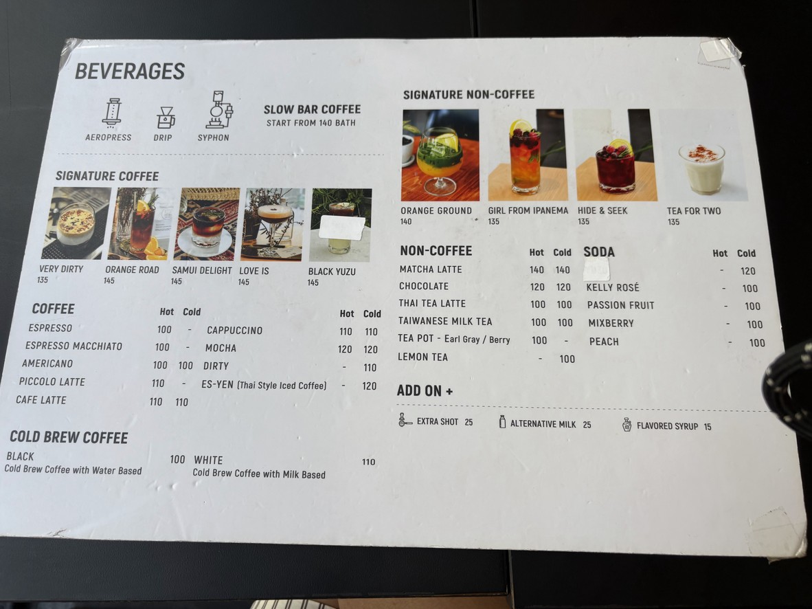 克雷兹阿波特咖啡馆 menu 2