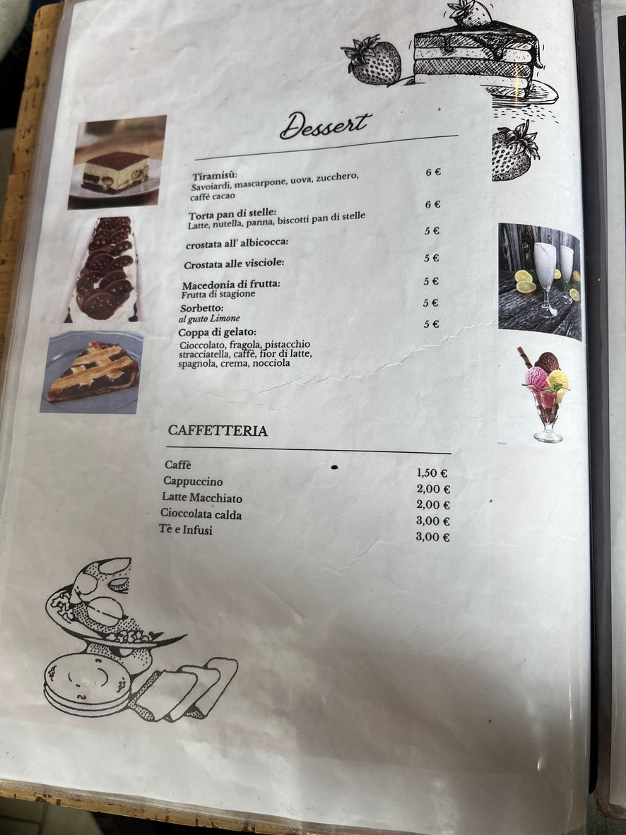 Sangio' - L'Antico Forno menu 6
