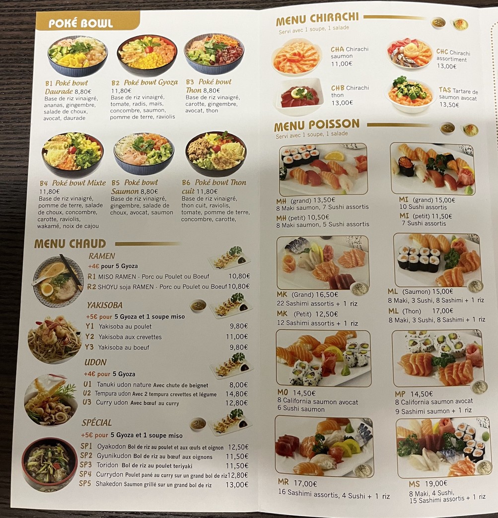 MIYAKO menu 1