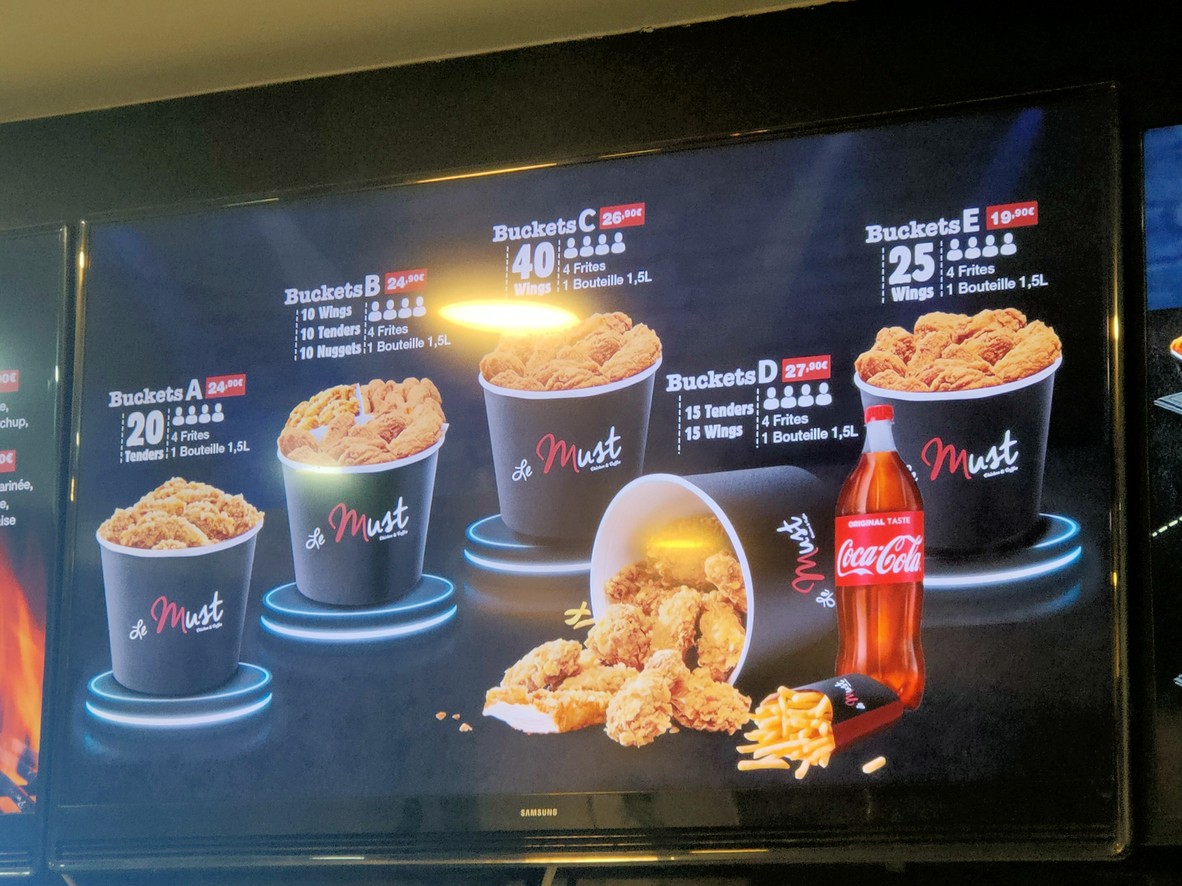 Le Must menu 2