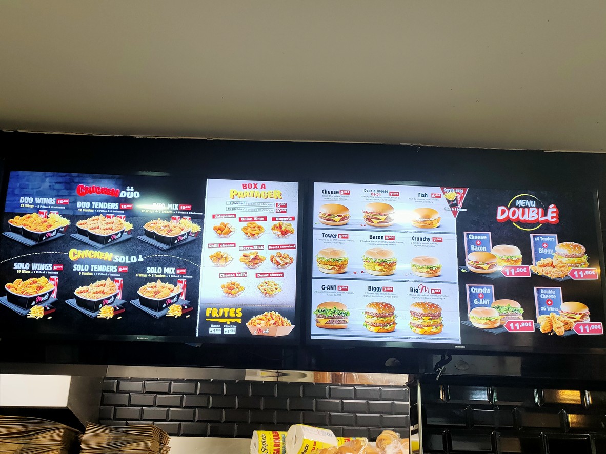 Le Must menu 3
