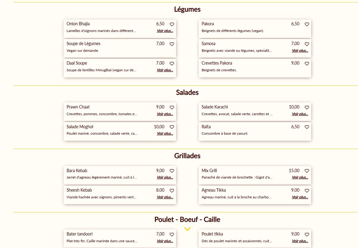 Moghol menu 1
