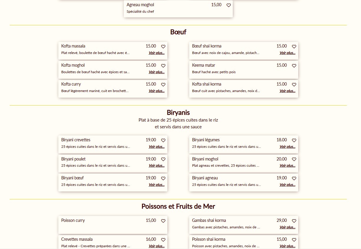 Moghol menu 4