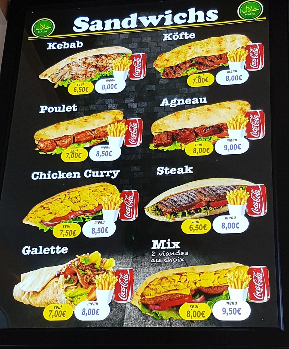 Istanbul grill menu 2