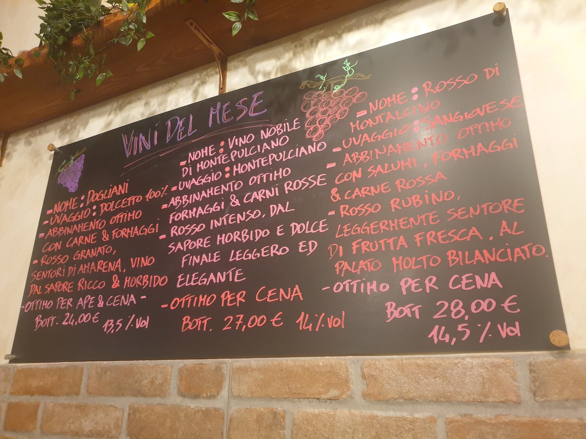 Pane Olio e Arrosticini menu 6
