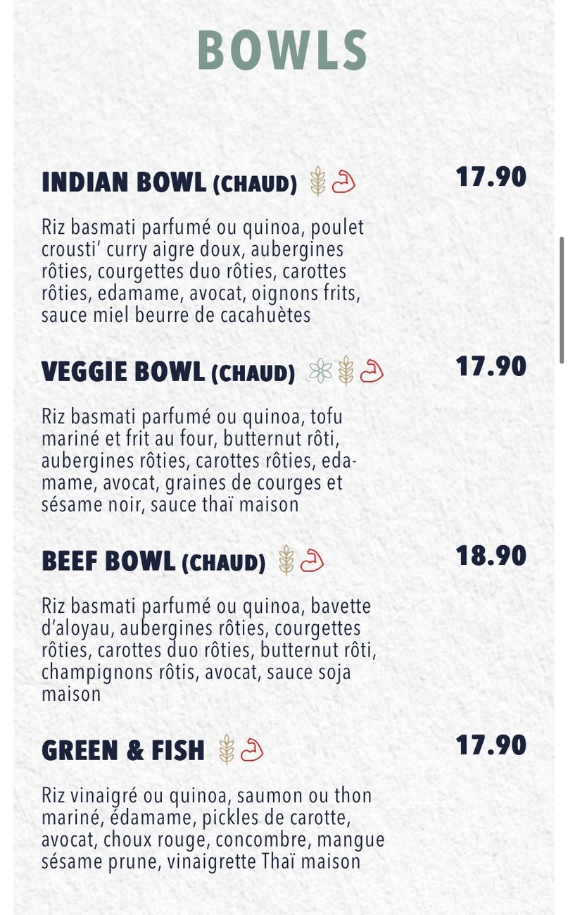 Greengourmet® Boulogne menu 3