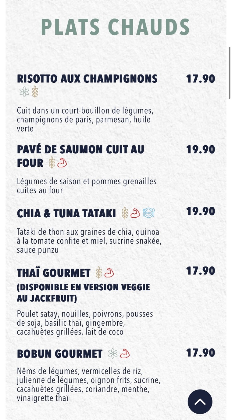 Greengourmet® Boulogne menu 4