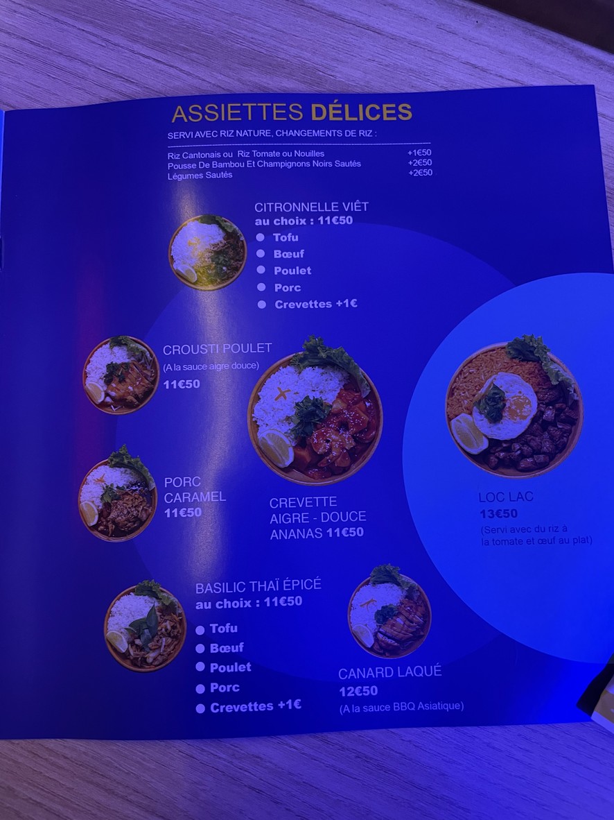 BOLKIRI 马拉喀什街头越南美食 menu 2