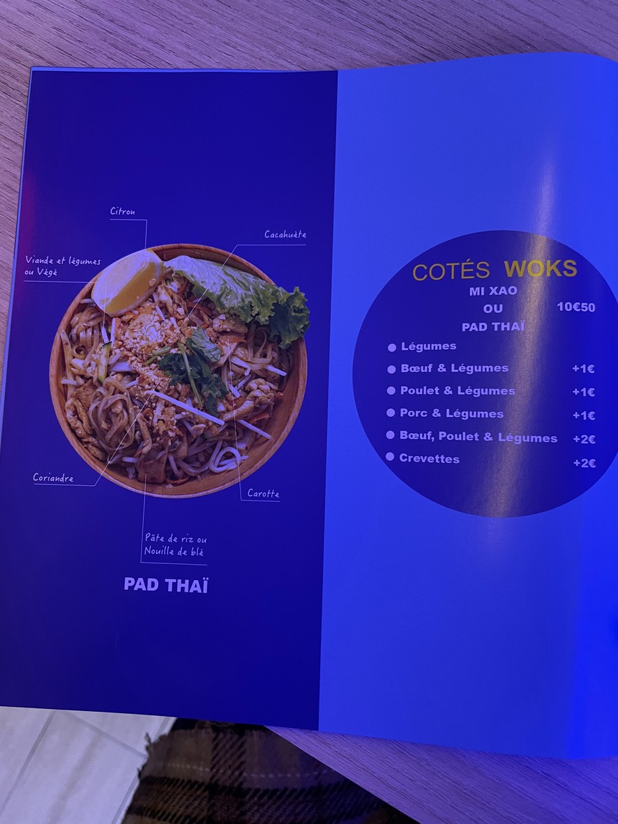 BOLKIRI 马拉喀什街头越南美食 menu 3