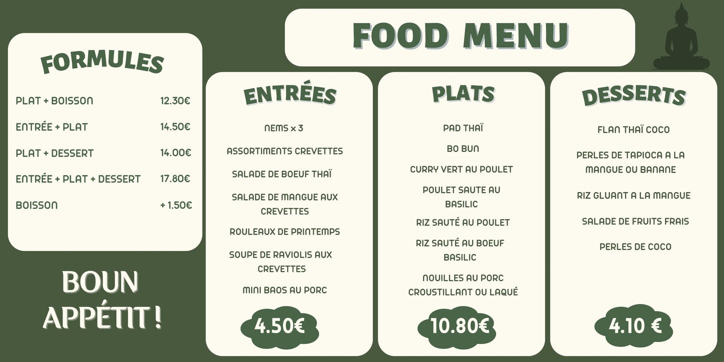 Boun menu 1