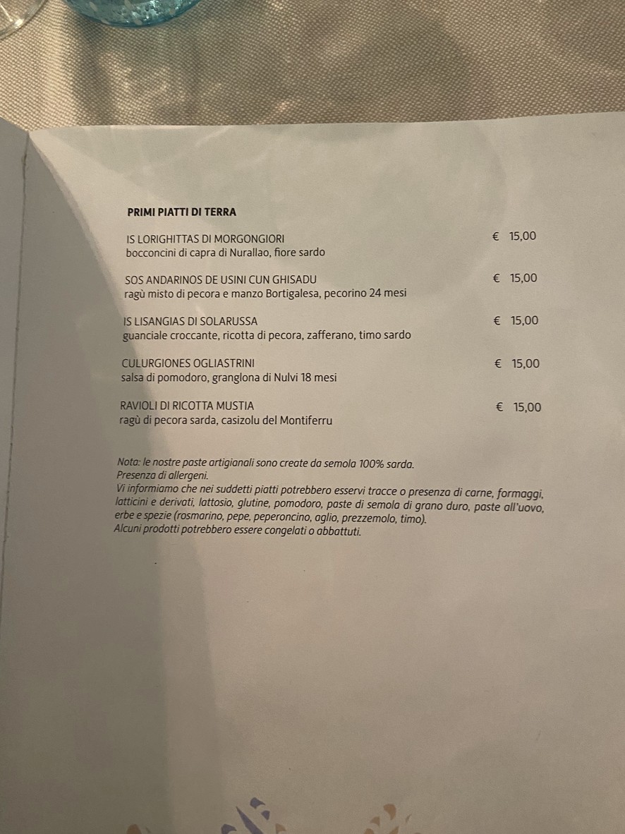 BENTU & SOI menu 3