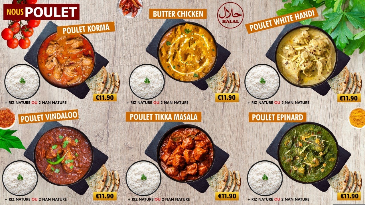 Food Vibes menu 2
