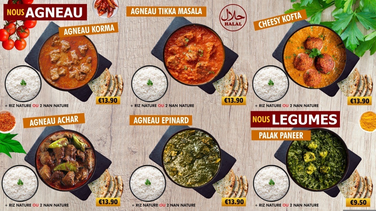 Food Vibes menu 3