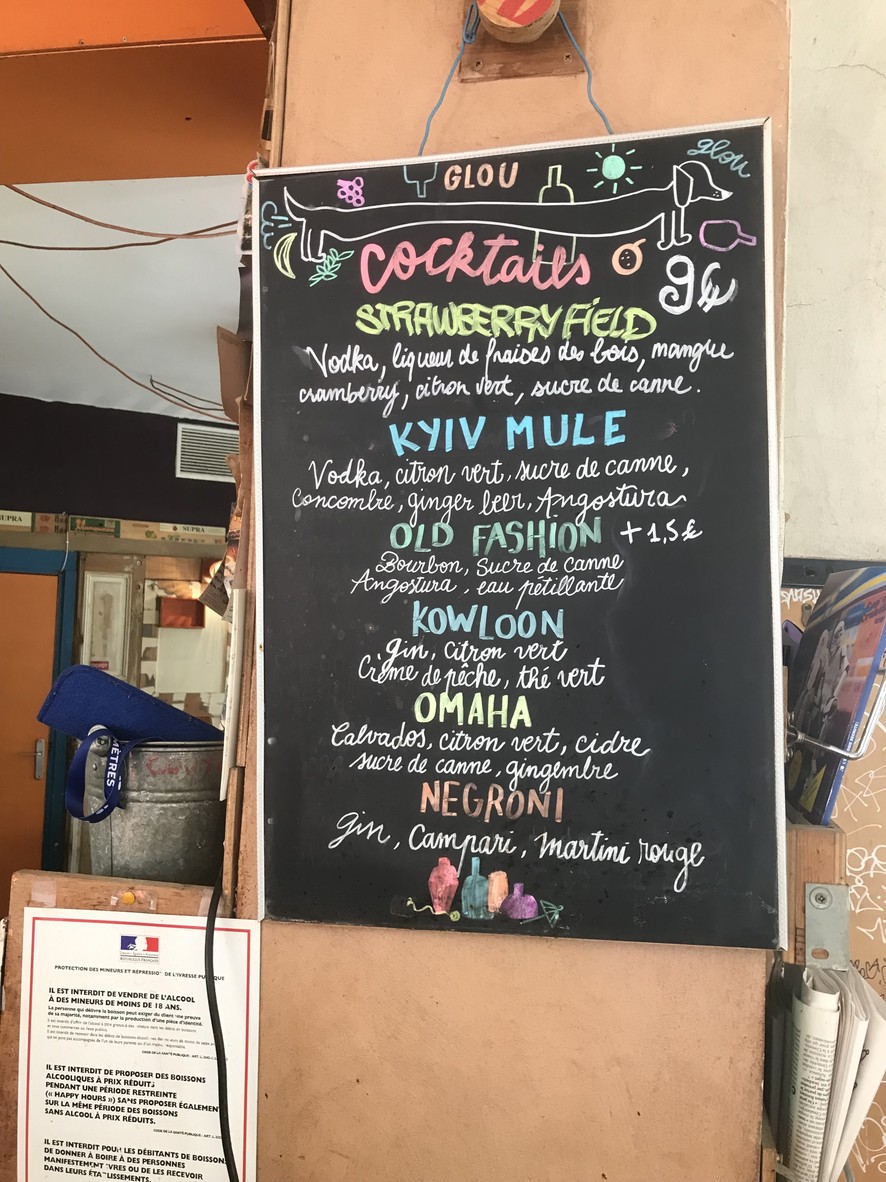La Caravane menu 4
