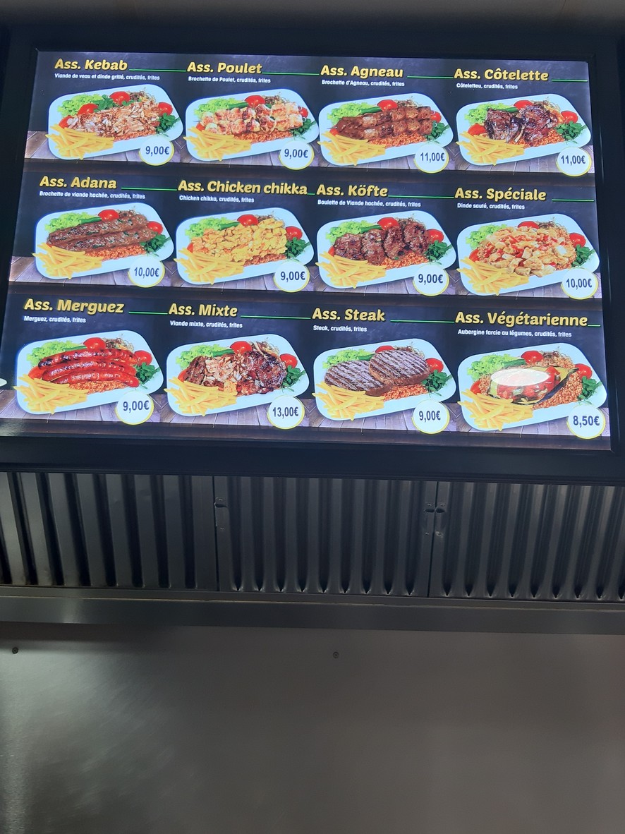 Restaurant GRILLÉ Bos. Maisons-Alfort phore menu 1