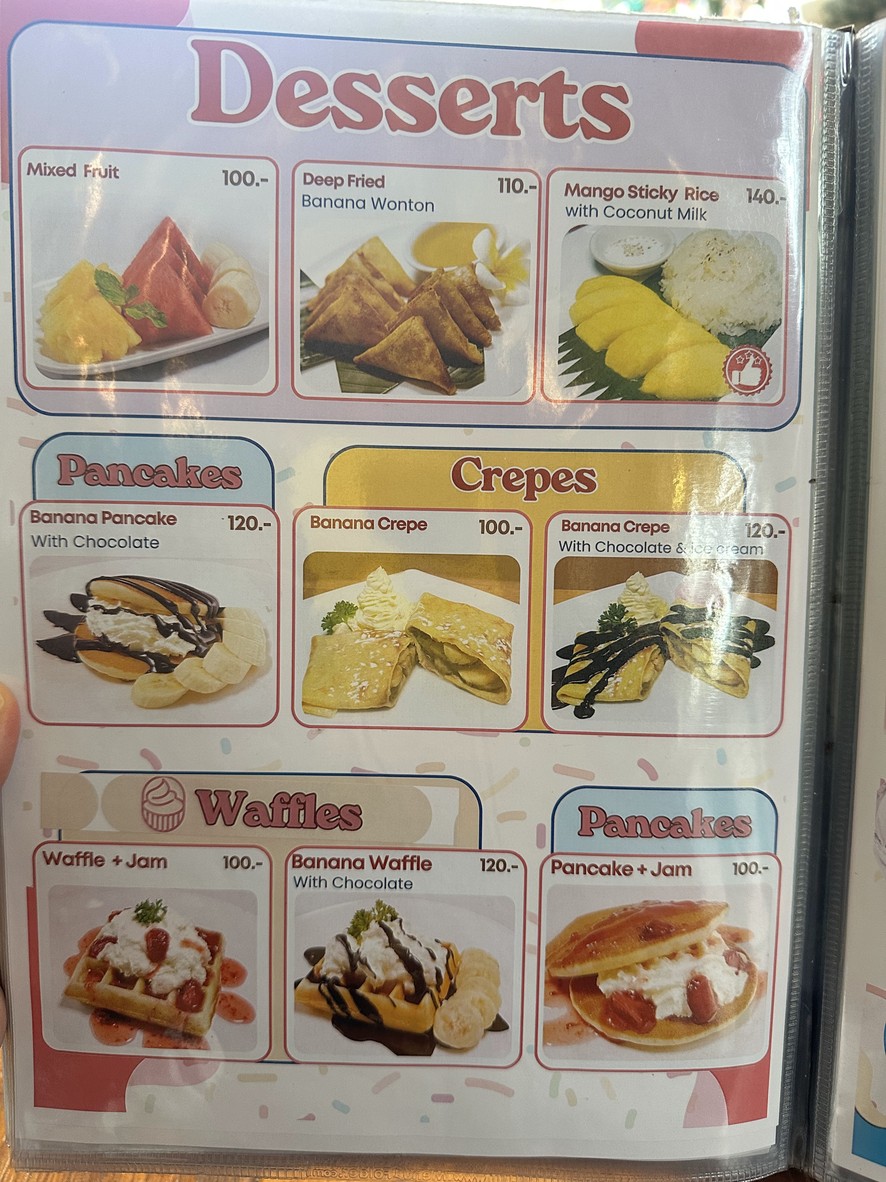 Frog Pond menu 2