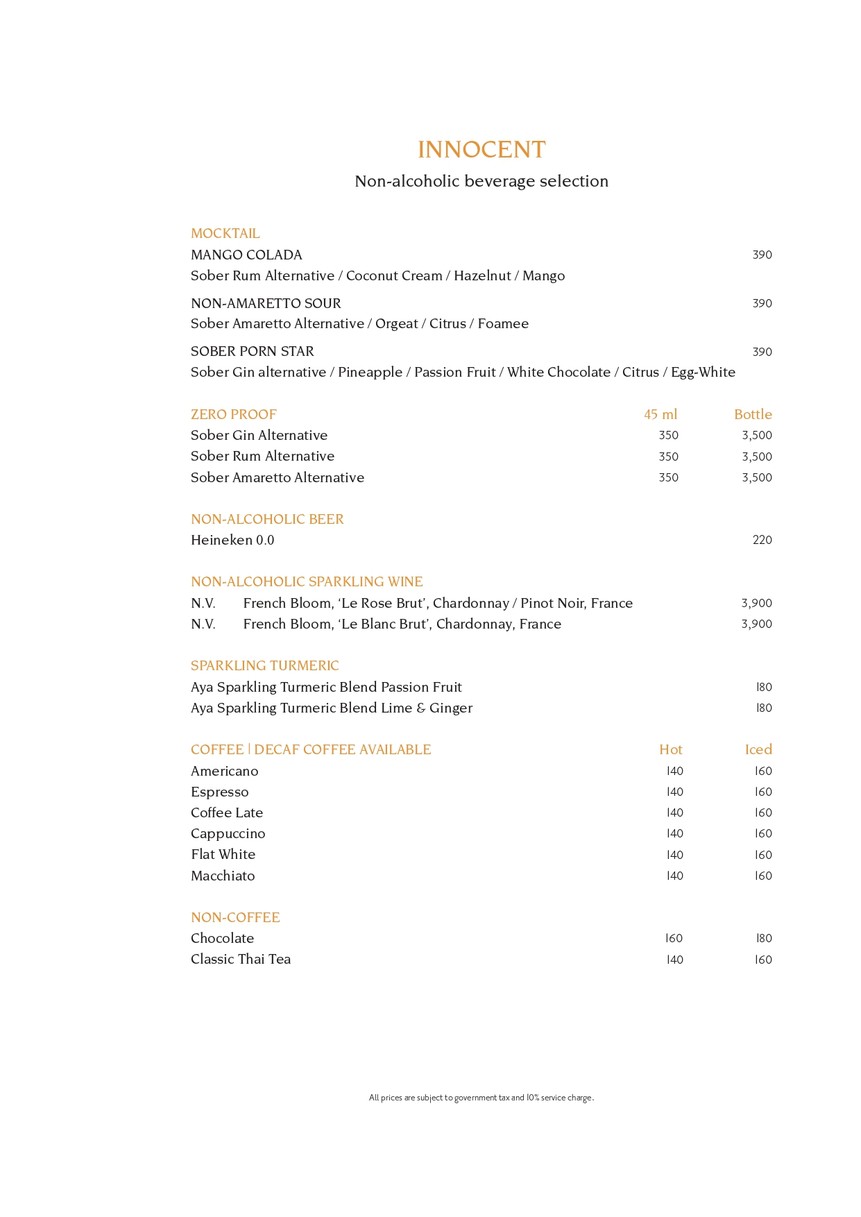 Longtail River Bar and Lounge menu 4