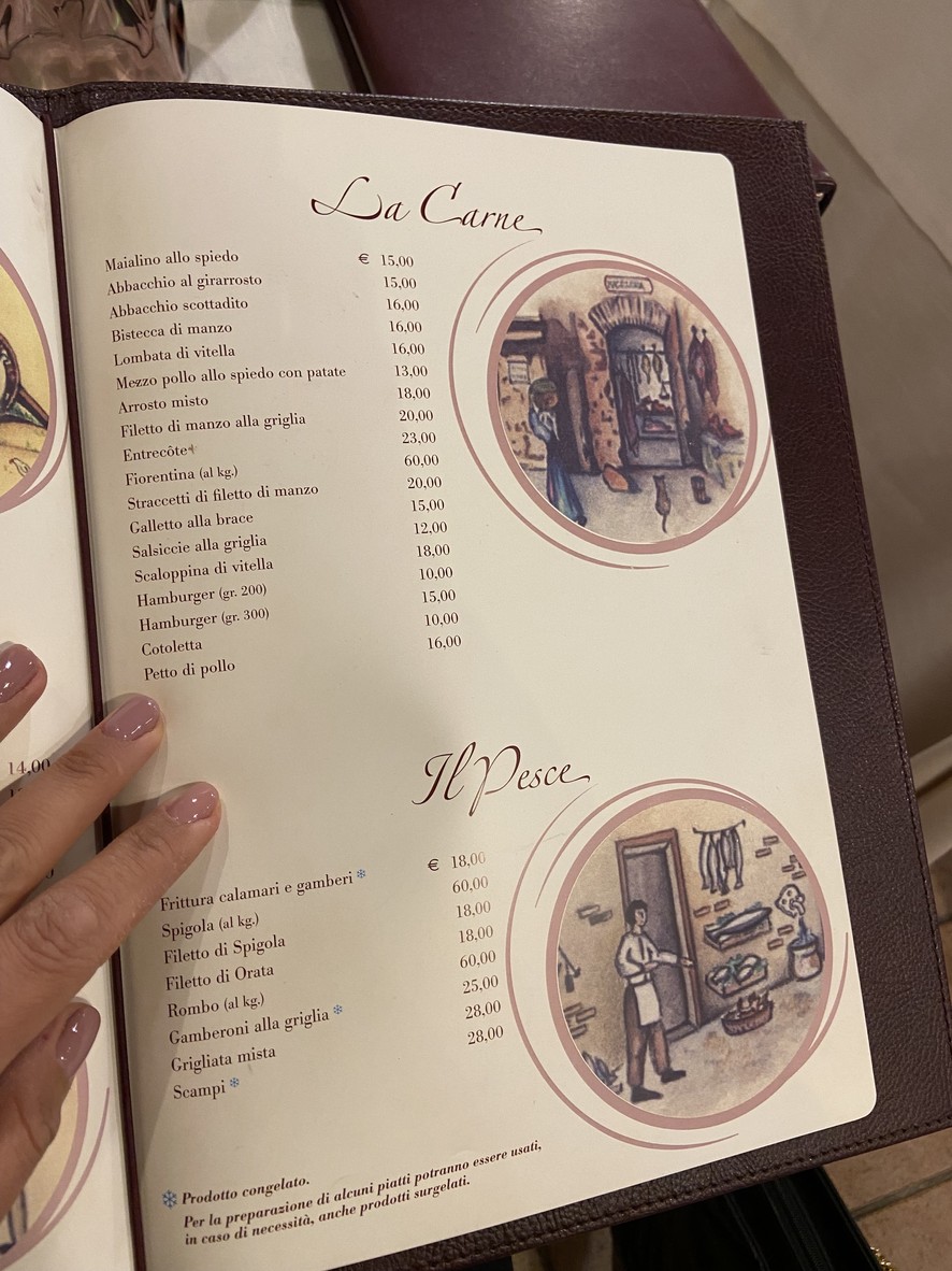 Saxò Ristorante menu 2