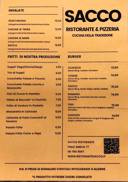 Ristorante Sacco